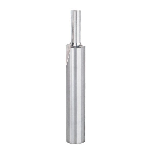 Freud 04-100, 1/8"x3/8" Double Flute Straight Router Bit, 1/4" Shank