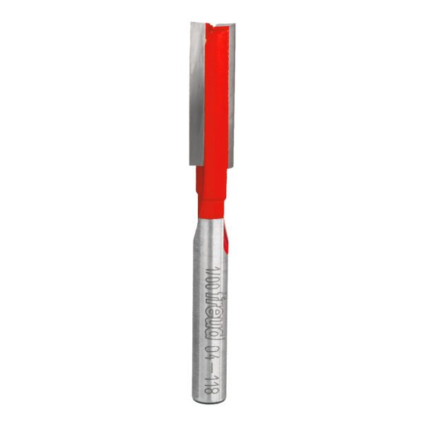 Freud 04-118, 5/16" x 1" Double Flute Straight Bits, 1/4" Shank