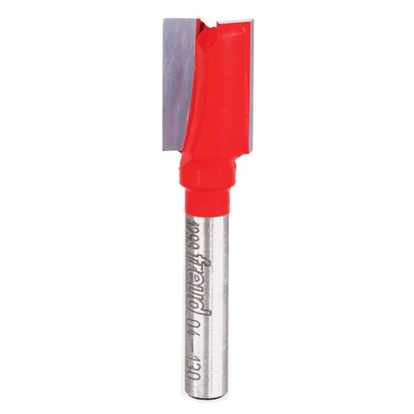 Freud 04-130, 1/2" x 3/4" Double Flute Straight Bits, 1/4" Shank