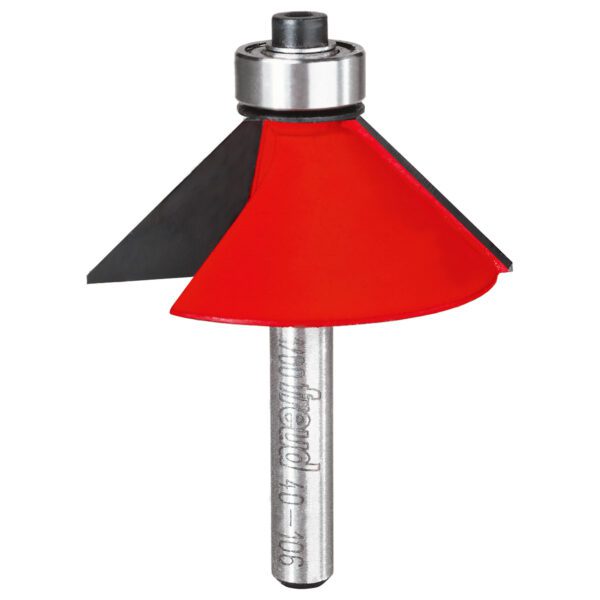 Freud 40-106, 1-3/4" x 5/8" Chamfer Bits, 1/4" Shank