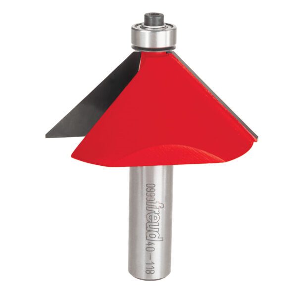 Freud 40-118, 2-1/2' x 1" Chamfer Bits, 1/2" Shank