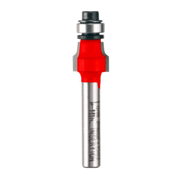 Freud 41-502, 1/2" x 3/8" Radius Trim Bit, 1/16" Radius, 1/4" Shank
