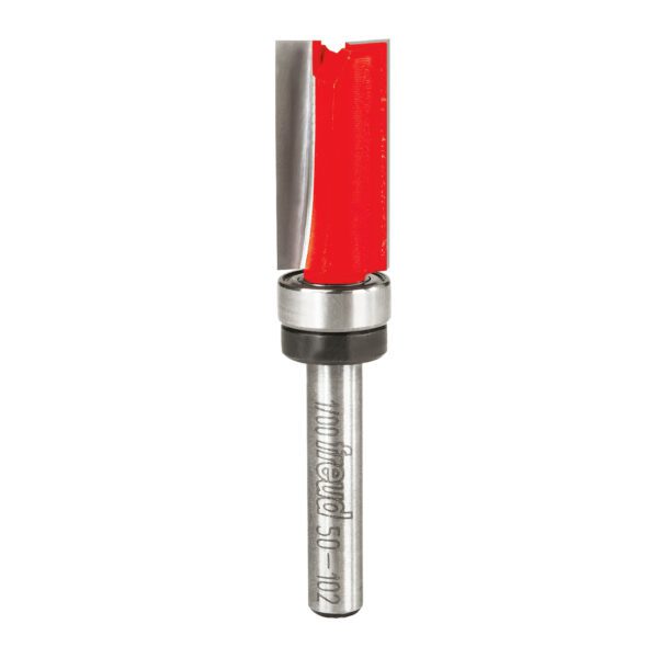 Freud 50-102, 1/2" x 1" Top Bearing Flush Trim Bit, 1/4" Shank