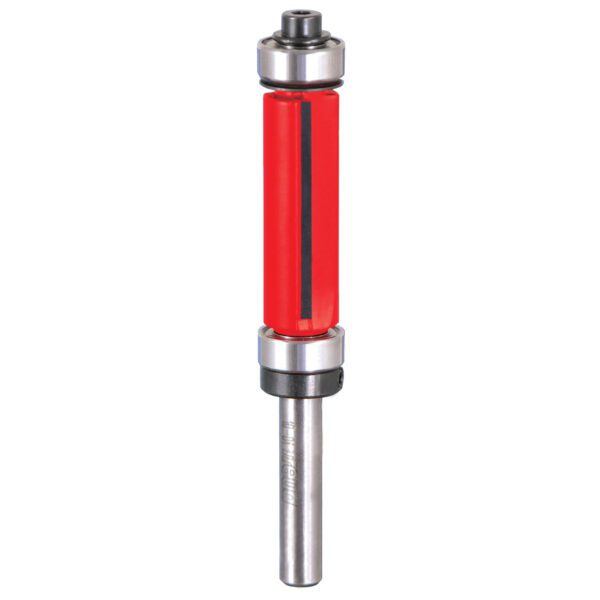Freud 50-501, 1/2" x 1-1/4" Top & Bottom Bearing Flush Trim Bit, 1/4" Shank