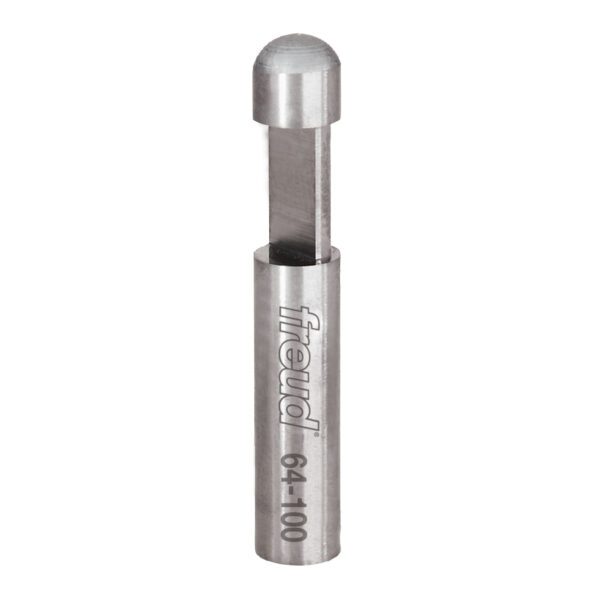 Freud 64-100, 1/4" x 3/8" Solid Carbide Flush Trim Bit, 1/4" Shank