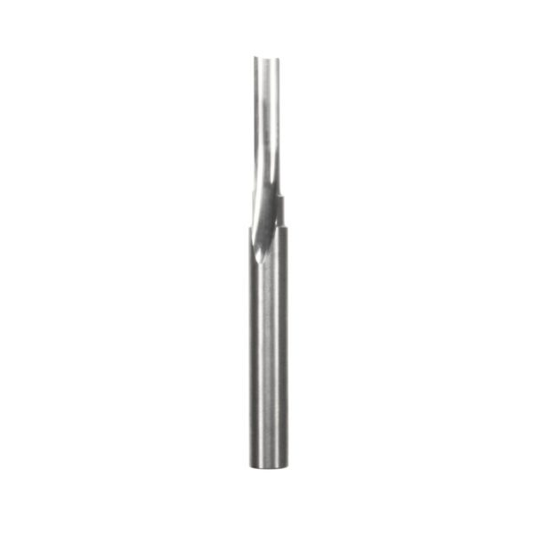 Freud 71-060, Premier Solid Carbide O-Flute Straight Bit, 3/16"x3/4", 1/4" shank