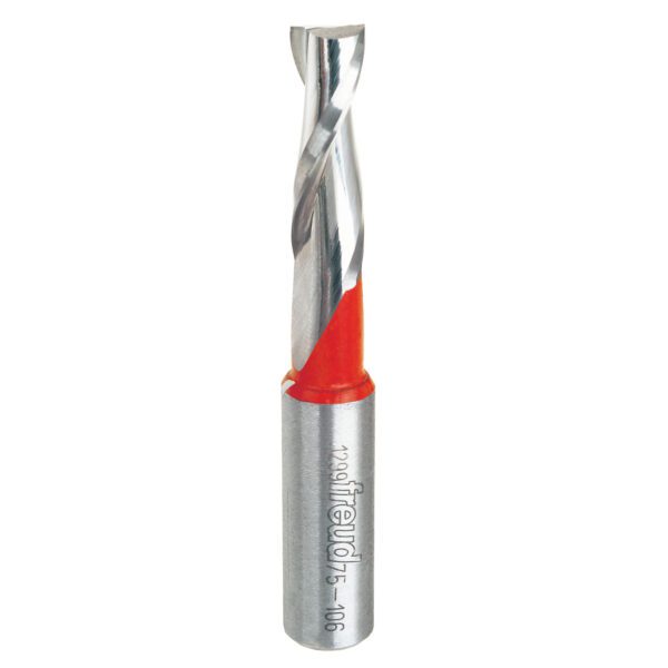 Freud 75-106, 3/8" x 1-1/4" Solid Carbide Up Spiral Bit, 1/2" Shank