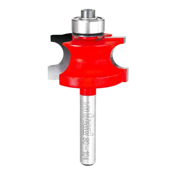 Freud 80-104, 1-1/4" x 11/16" Traditional Beading Bit, 3/16" Radius, 1/4" Shank