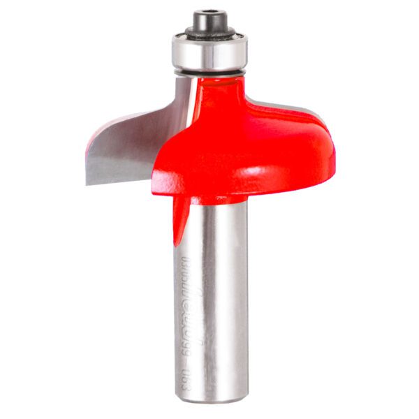Freud 99-063, 1-3/4" x 5/8" No Lip Door Edge Bit, 9/32" R1, 5/64" R2, 1/2" Shank