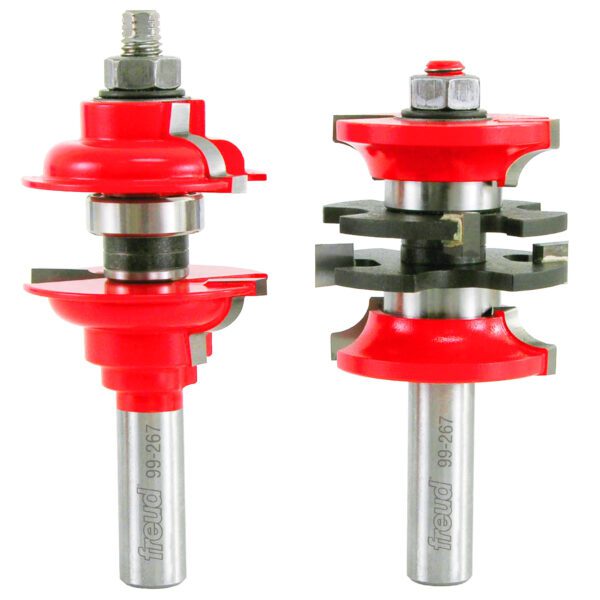 Freud 99-267, 1-7/8" x 1-7/8" Entry & Interior Door Router Bit System