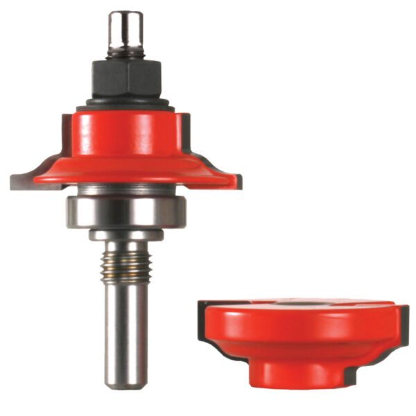 Freud 99-861, 1-11/16" Ogee Double Profile Rail & Stile Bit Set, 16/64" Radius